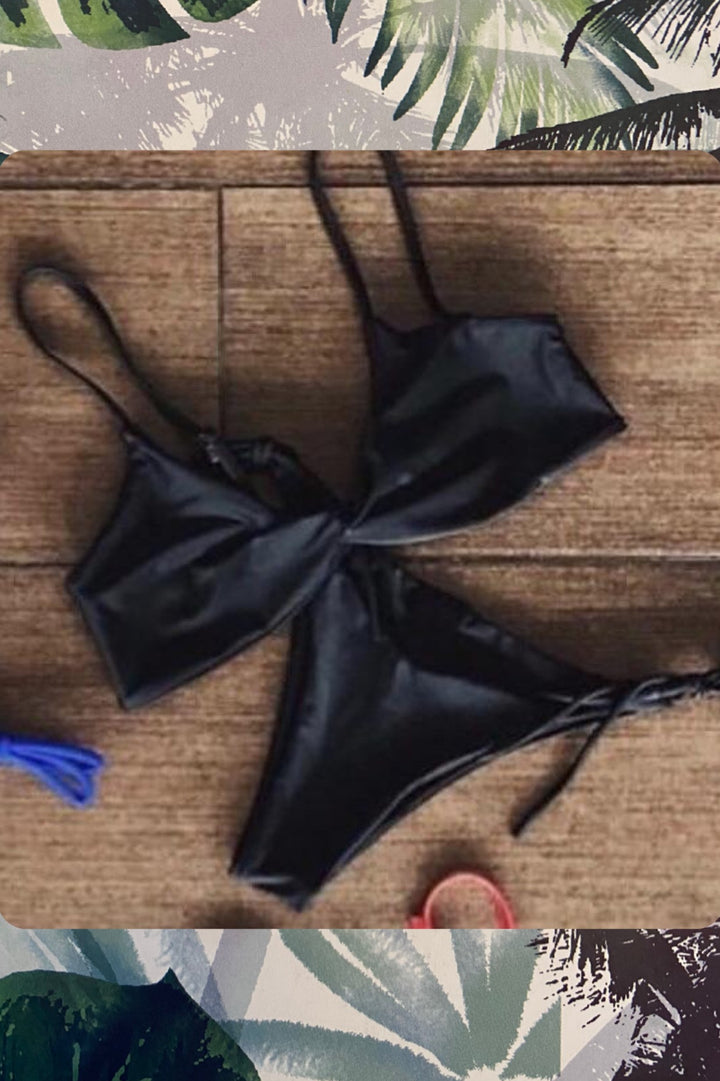 'Riviera' Black Bikini (136685977620)