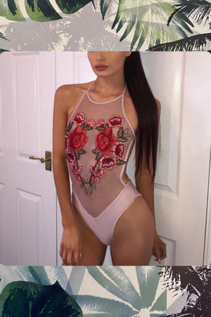 ‘Floral Mesh’ one piece (32610254868)