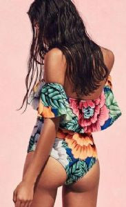 'Havana' Floral One Piece - Bikini Genie (10462520020)