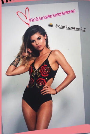 ‘Freida’ Floral Cut Out One Piece - Bikini Genie (42788257812)