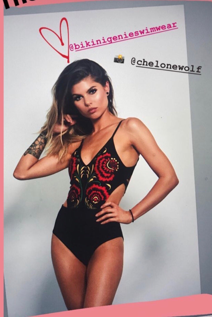 ‘Freida’ Floral Cut Out One Piece - Bikini Genie (42788257812)